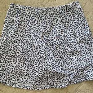 Gymshark Monochrome Gator Print Skort